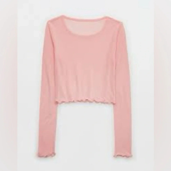 Aerie Magic Mesh Top PINK WONDER
Ladies Medium NWT - Picture 4 of 4